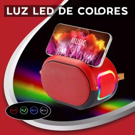 Maíz Bocina Bluetooth Radio Fm Recargable Inalambrica Portatil