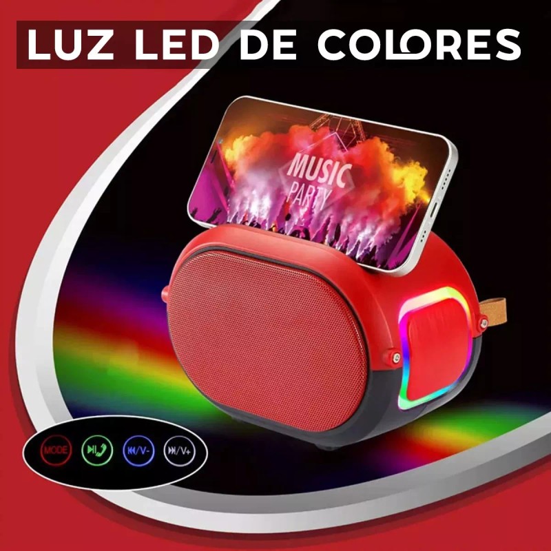 Maíz Bocina Bluetooth Radio Fm Recargable Inalambrica Portatil