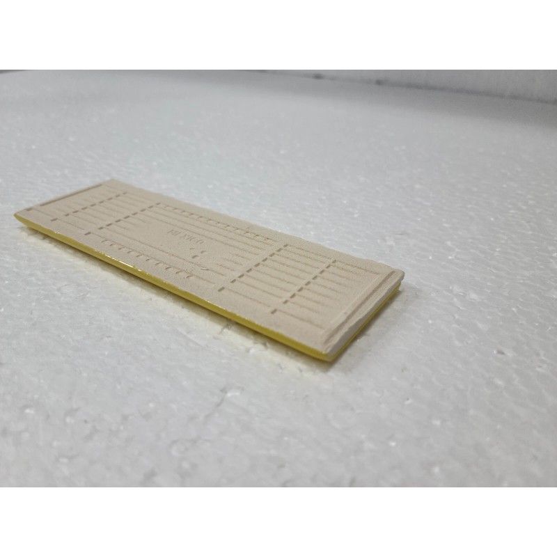 Daltile Sunflower Yellow Ceramic Tile Bullnose Backsplash Curved Edge Subway