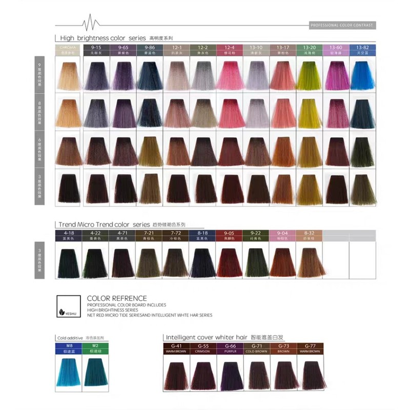 #Ready stock#Yeshu hair color cream dye 100ml