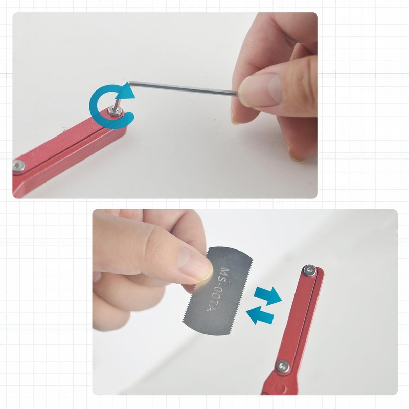 ABEST Mini Hand Saw Model Craft Tools with 5 Pieces