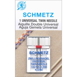 Schmetz Universal Needle Twin Size 80/4.0