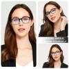 EYEURL 4-Pack Blue Light Blocking Reading Glasses for Women/Men Round