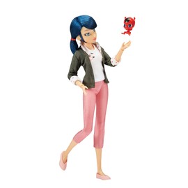 Miraculous Ladybug And Cat Noir Toys Marinette Fashion Doll | Articulated 26cm Marinette Doll With Accessories Kwami | Ladybug Superhero Marinette Figurine | Bandai Dolls