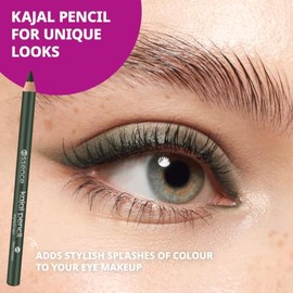 essence kajal pencil, longlasting, defining, colour intense, matte (1g)