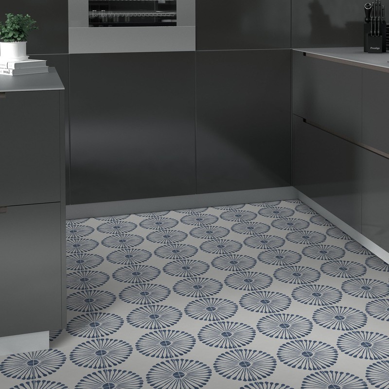 INNO STICKERS 16-Sheet Peel and Stick Floor and Wall Tile,