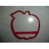 AJT APPLE WITH LEAF OUTLINE ORCHARD PICKING TREE FRUIT FOOD
