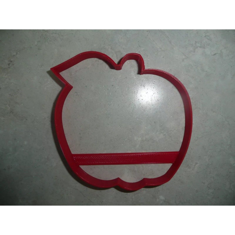 AJT APPLE WITH LEAF OUTLINE ORCHARD PICKING TREE FRUIT FOOD