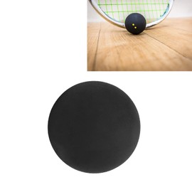 Double Yellow Dot Squash Ball, Fine Workmanship Durable Sports Competition Squash Ball for Club Players for Training and Practice