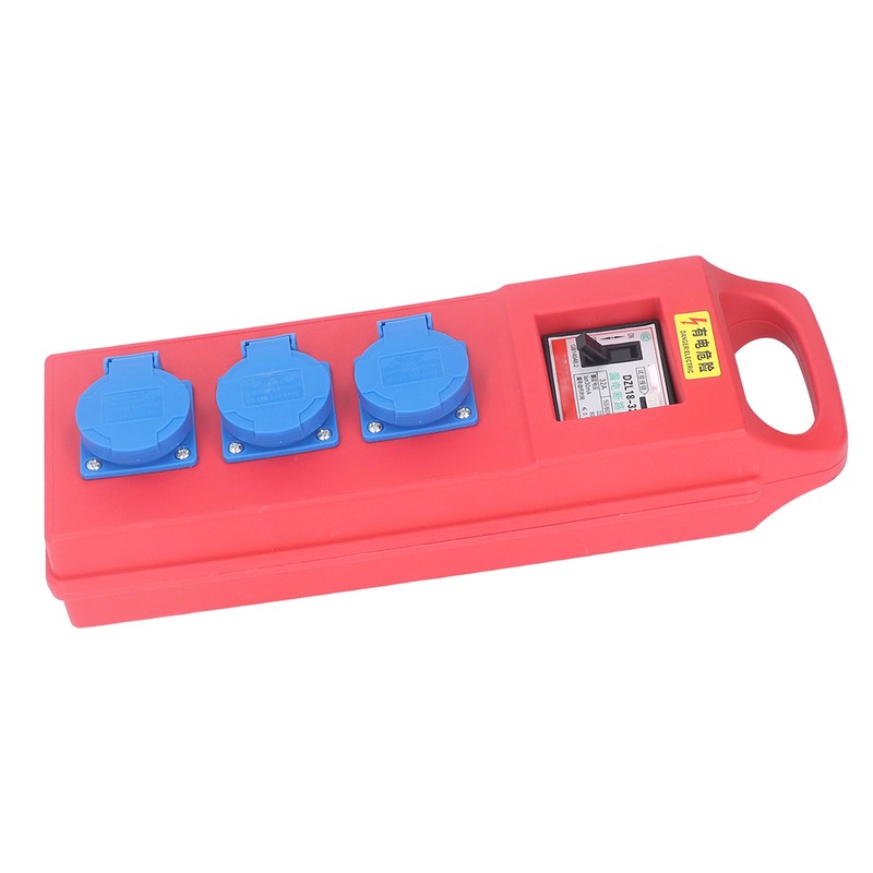 Portable Socket Box 3 Position 3 Hole Outlet IP54 Mobile