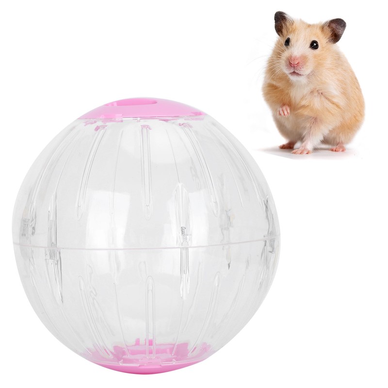 Pet Golden Hamsters Exercise Ball Toy Running Machine Transparent Jogging