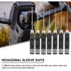 Gruiqrd Hexagonal Screwdriver Set, 7-Piece RC Tool Hexagon Socket Screwdriver