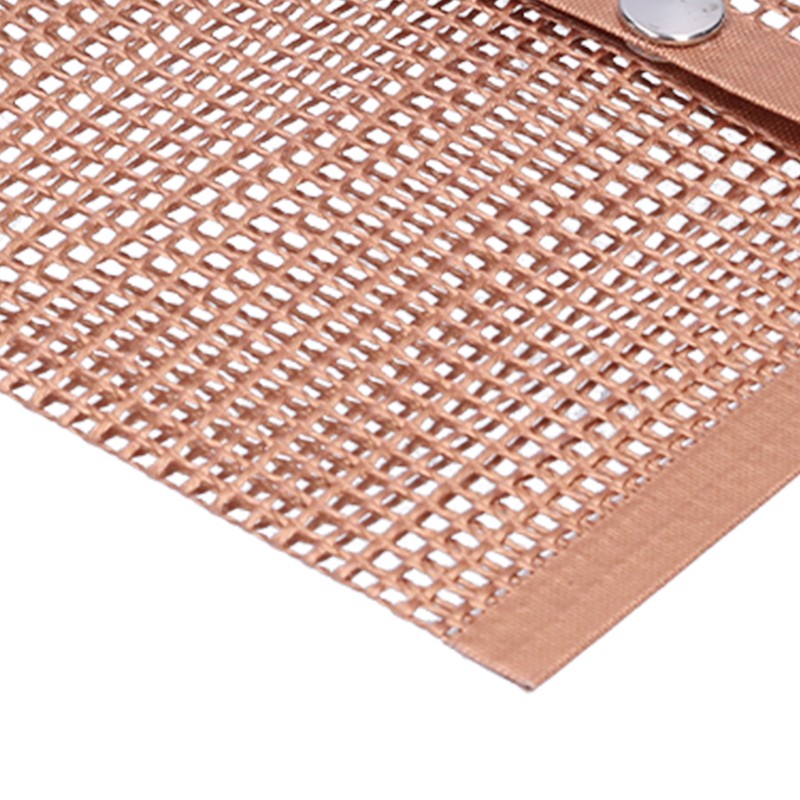 2PCS BBQ Grill Mesh Bag High Temperature Resistant Barbecue Bag