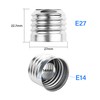 SinLoon 10 Pcs E27 to E14 Socket Adapter E27 to