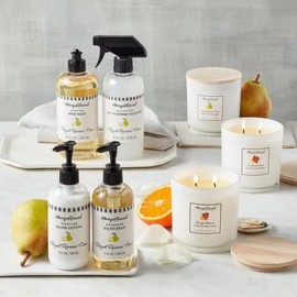 Harry & David Orange Blossom 2-Wick Wax Candle - 15Oz, Citrus Scent, Aromatherapy, Spring Fragrance, Home Decor