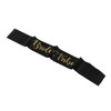 8Pcs Bride Bridesmaid Sash Gold Letters Hypoallergenic Material Wedding Bride