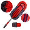Soft Microfiber Car Duster Exterior Scratch Free Multipurpose Duster with