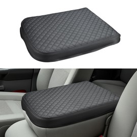 INTGET Funda de Consola Central para 2002-2012 Dodge Ram 1500 2500 3500 Accesorios Interior Apoyabrazos ST, SLT, Laramie, Sport, TRX4 Cojín Protector(Compatible con Consola de Asiento Salto)