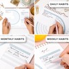 Clever Fox Habit Calendar Circle – 2-Year Inspirational Habit Tracker