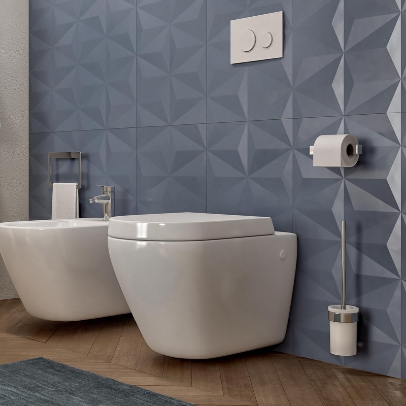 Gedy Pirenei Toilet Roll Holder Chrome