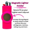 Magnetic Lighter Holder Case Sleeve for BIC Lighters | Strong