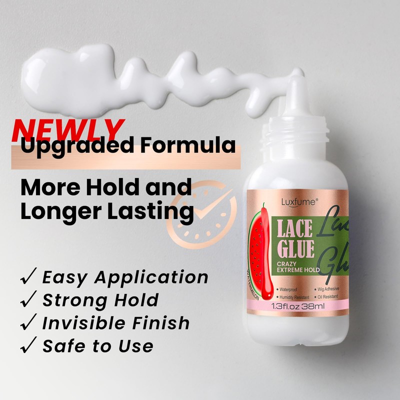 Luxfume Lace Glue Wig Glue for Front Lace Wig 1.34