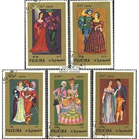 Fujeira 870A-874A (complete.issue.) fine used/cancelled 1972 European Clothing (Stamps for collectors)