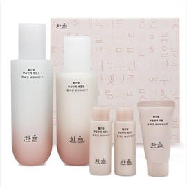 Hanyul Amore Pacific Hanyul Red Rice Moisturizing Elasticity 2-piece Set Highly moisturizing and highly nutritious / 아모레퍼시픽 한율 빨간쌀 보습 탄력 2종 세트 고보습 고영양