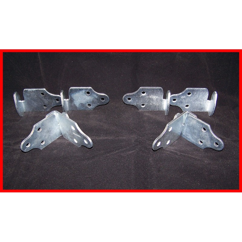 Trailer Wood Sides Latch Rack Stake Body Gates Corner Brackets