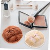 TOVINANNA 2pcs Fluffy Makeup Powder Puff Long Plush Body Powder