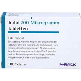 Jodid 200 microgram tablets, pack of 100 tablets