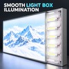 10-Pack 12V 2W COB LED Modules with Lens, IP68 Waterproof