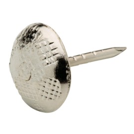 Liberty 160462 Satin Nickel Hammered Decorative Furniture Nailhead Tacks 50 Pack
