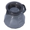 Coffee Kettle Heat Resistant Coffee Sharing Pot Transparent Black Glass