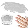 HARFINGTON Nail Art Beads 0.03" (0.8mm) Mini Metal 3D Caviar
