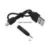 Micro Traders 3.5mm Bluetooth Audio Receiver with USB Charging Cable
