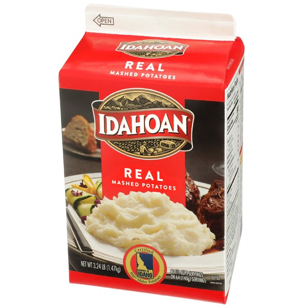 Idahoan Real Mashed Potatoes, 3.24 Pound -- 6 per case.