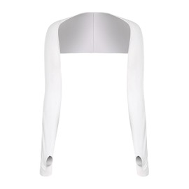 Cooling Shawl Arm Sleeves, Nice Elasticity Environmental Breathable Polyester Ice Silk Sun Protection Outdoor Cycling Cooling Shawl Arm Sleeves (Free Size)