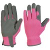 VERDEMAX Women's 4972 Professional Garden Gloves (Size S), Pink, 27cm15cm2cm