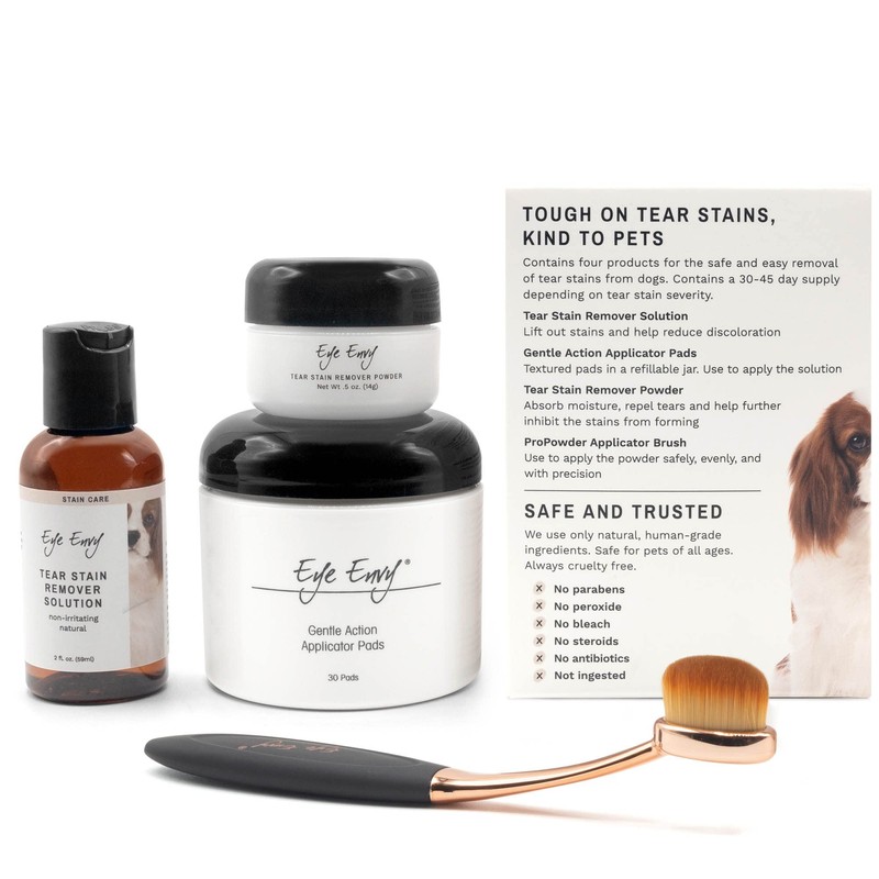 Eye Envy Dog Tear Stain Remover Starter Kit with ProPowder