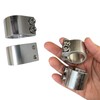 Bicycle Seatpost Clamp, Heavy Duty Double Seat Post Collar with