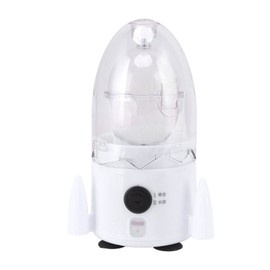 Egg Spinner Rechargeable Silicone Bottom Food Grade ABS Material Golden Egg Shakers for Home 15W 5V White