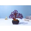 JSDDE Amethyst Crystal Tree Reiki Healing Gemstone Money Tree Feng