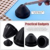 TA-VIGOR 4Pcs Conical Rubber Grommet Mount Dia 35mm Drill Hole