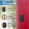 Yitexin 30 Pack 2.6'' x 1.4'' Cabinet Door Hinges with