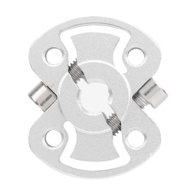 Aluminum Shaft Clamp Hub 6mm D-Bore Clamp M4 Wear-resistant High Speed Shaft Clamp Fixing Accessories 3309‑0016‑1006