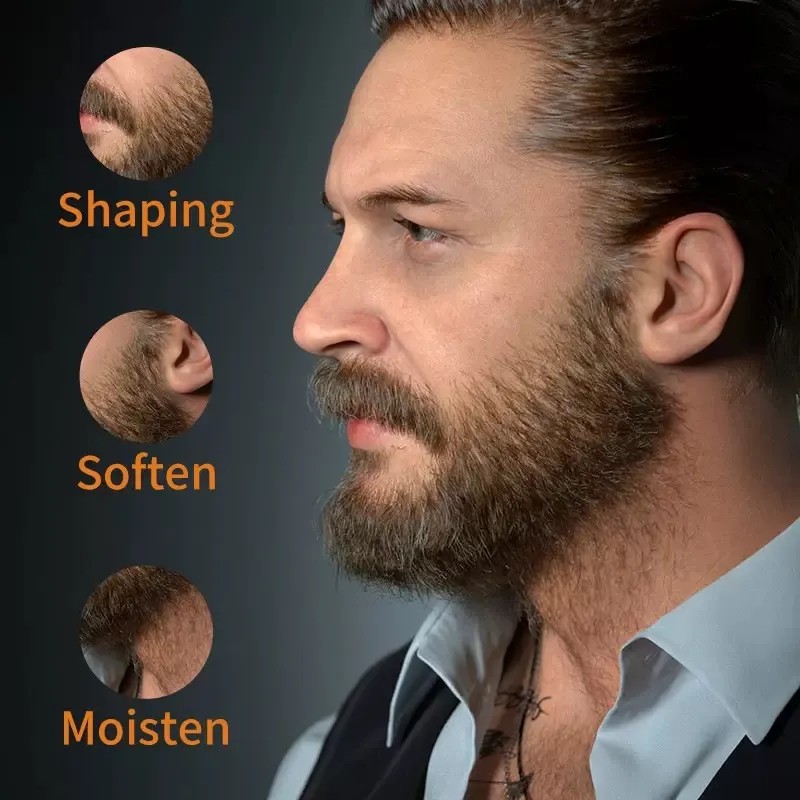 Spartan Balsamo Crecimiento De Barba Y Bigote, Sin Olor