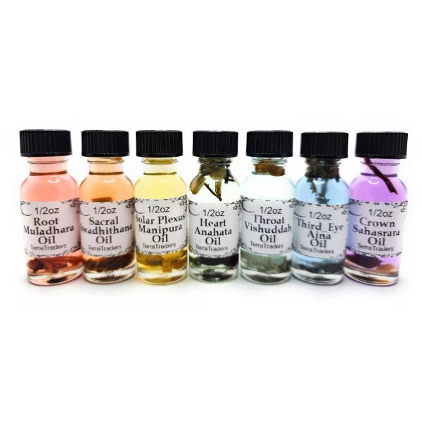 7 Chakras Oils Set