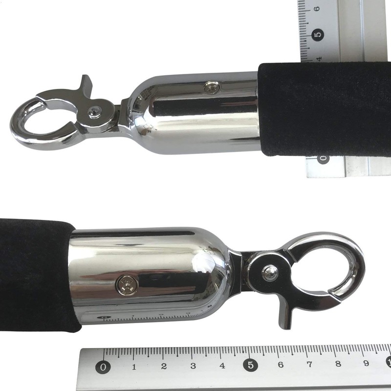 Kerafactum Barrier Rope with Hook Distance Discretion Rope Barrier Connection
