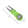lasenersm 1 Piece Golf Divot Repair Tool Foldable Golf Divot